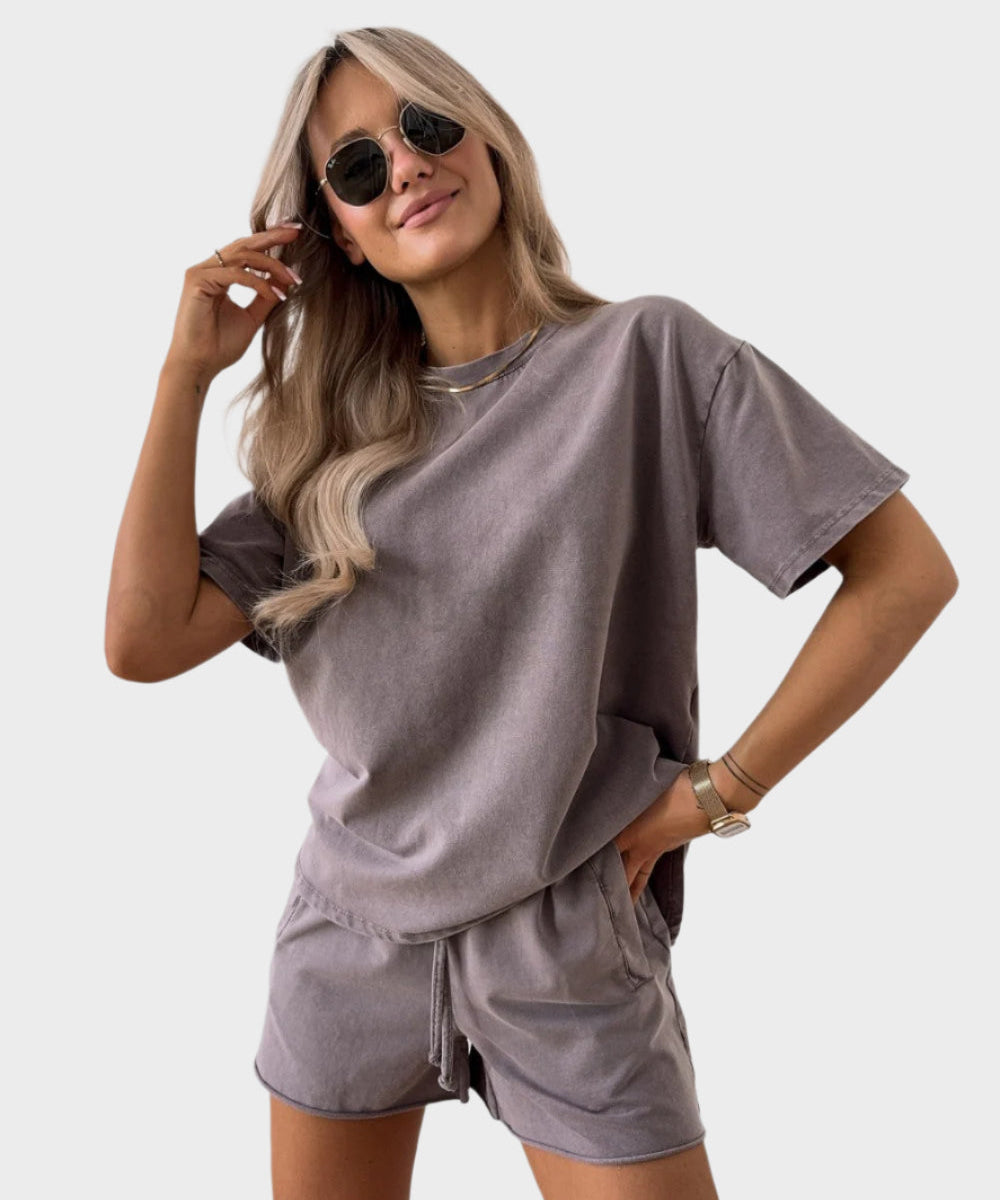 Casual T-shirt and Jogger Pants Set