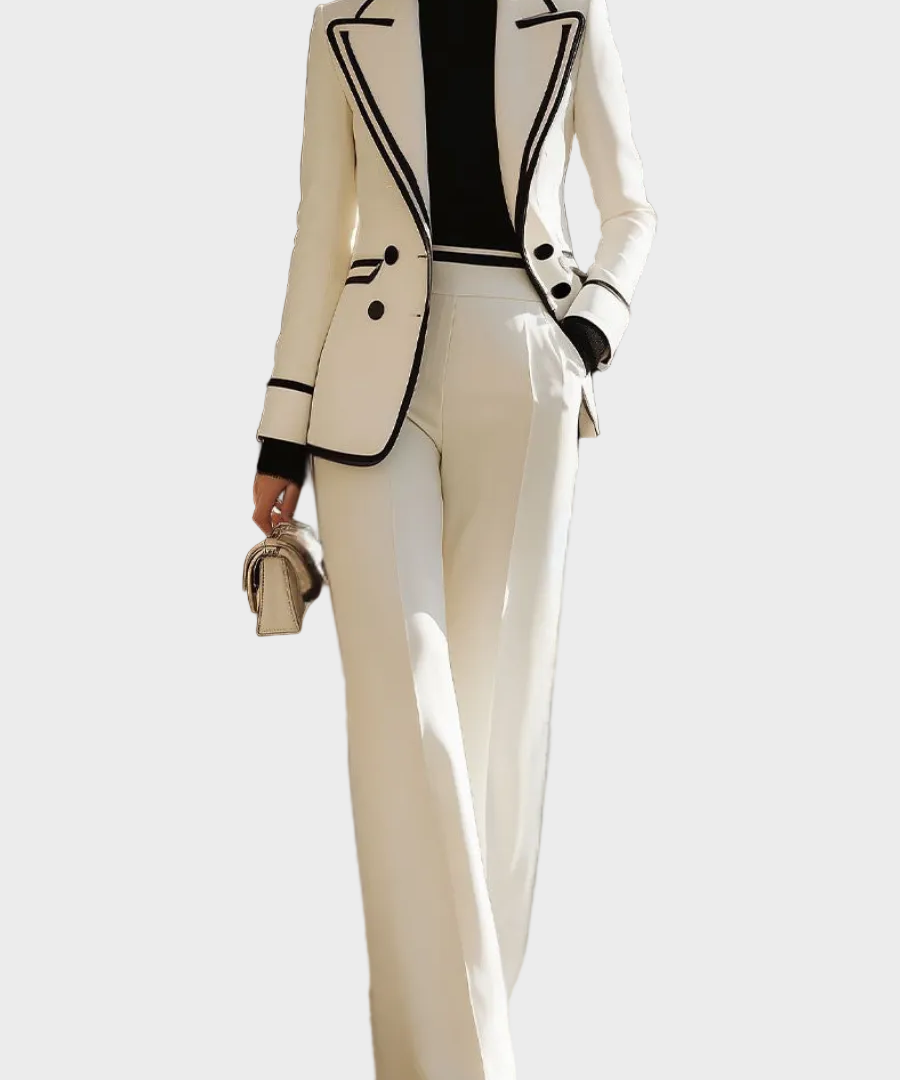 Hildegarda – Double-breasted Suit Set