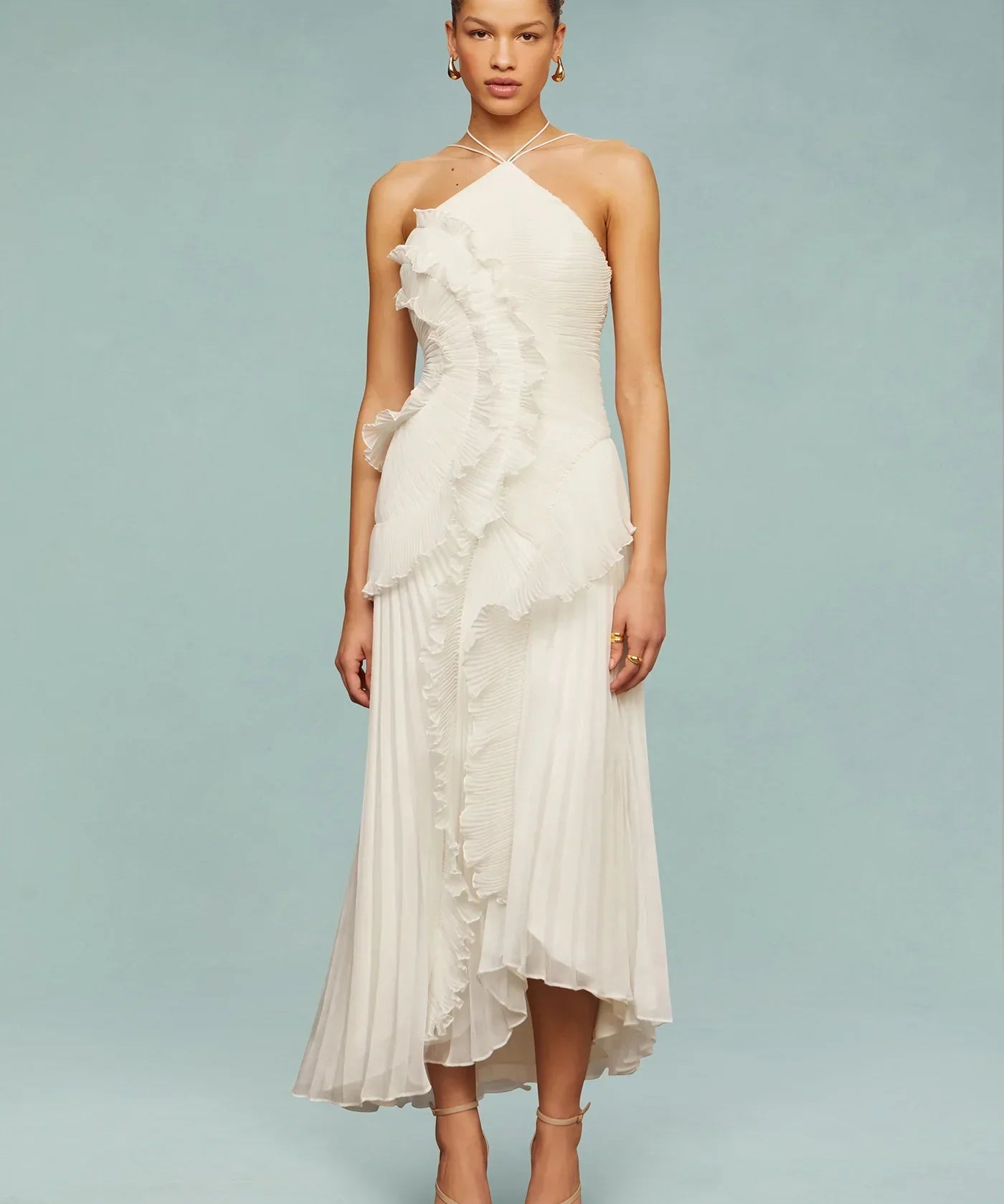 Emma Ruffle Maxi Dress