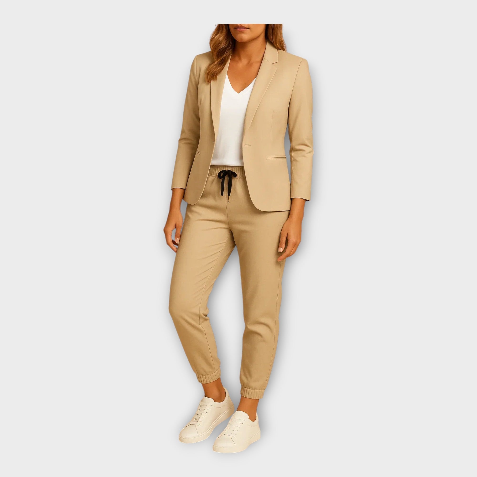 Nikol - Women's Suit with Blazer and Jogger Trousers