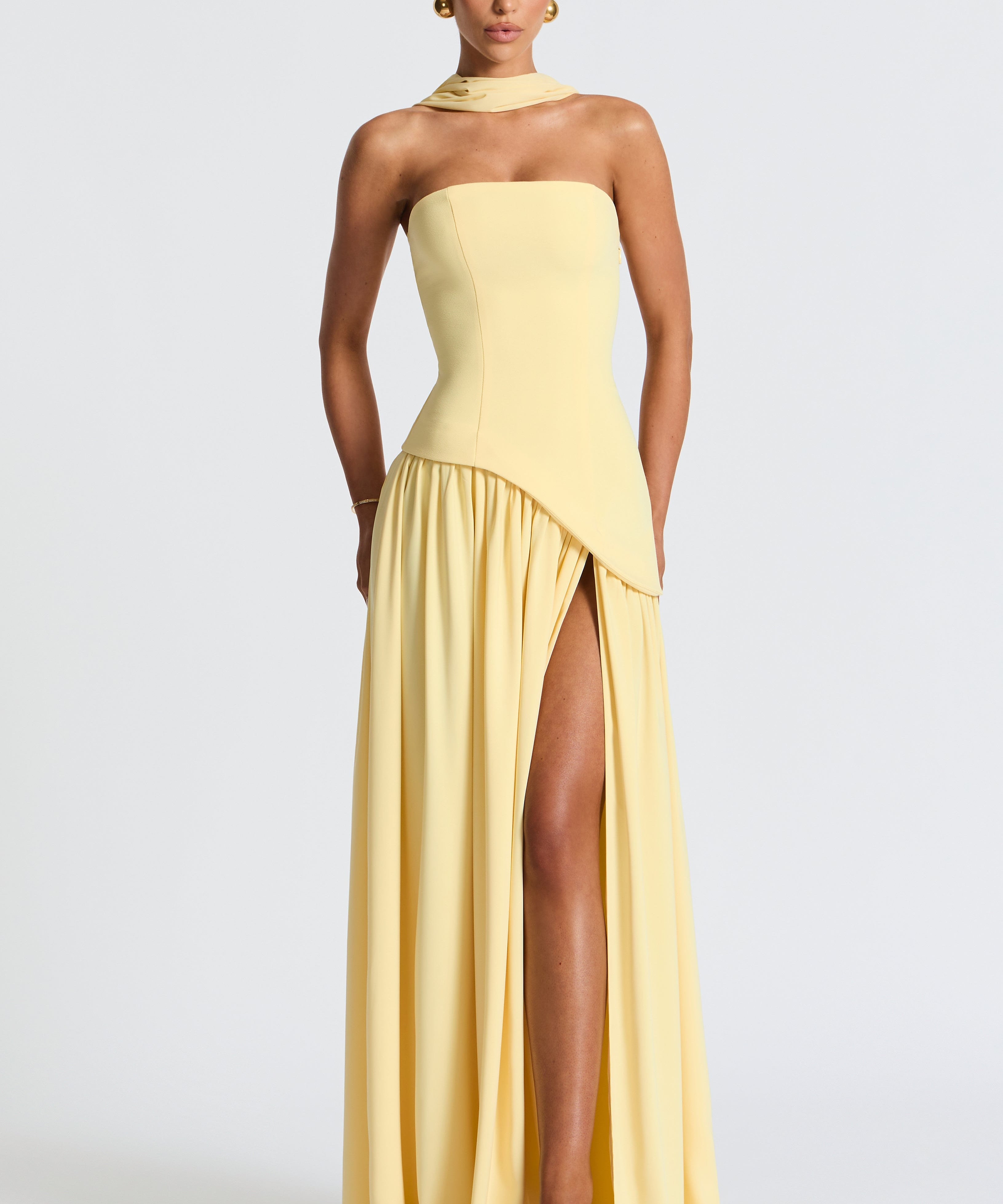Tessa Strapless Maxi Dress
