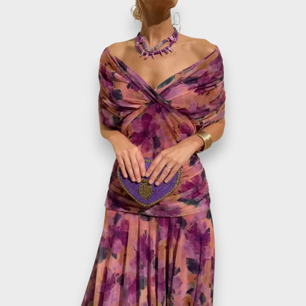 Malia | Elegant Dress with V-Neck