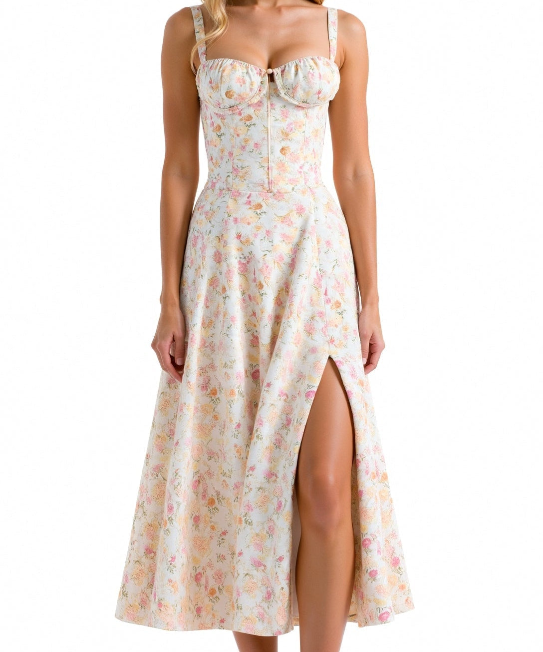 Matilda Floral Midi Sundress