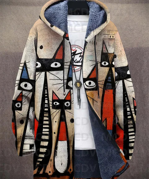 Ariana - Art-Inspired Luxury Cardigan