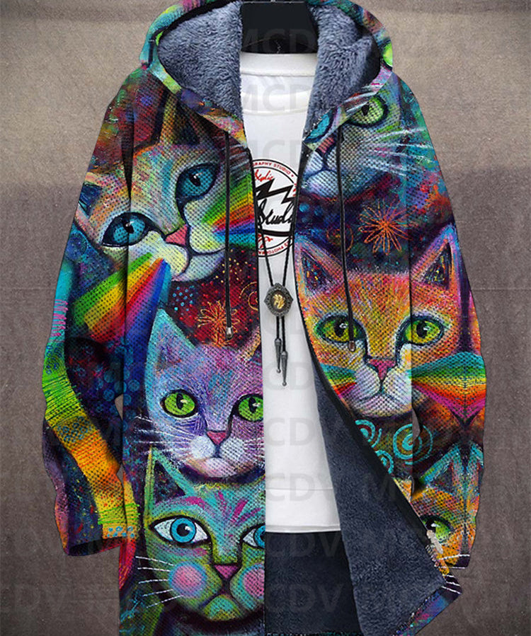 Ariana - Art-Inspired Luxury Cardigan