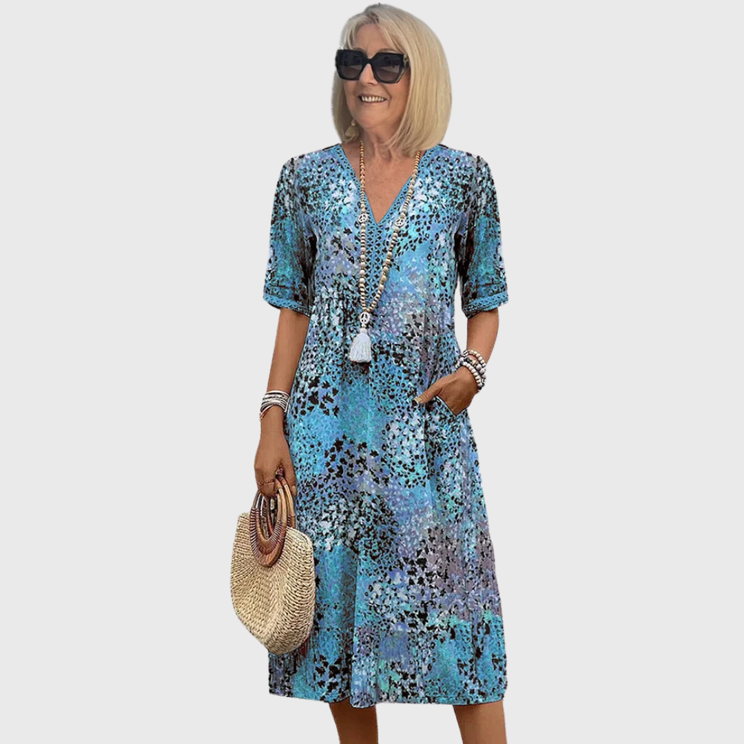 Colette | Vibrant Midi Dress