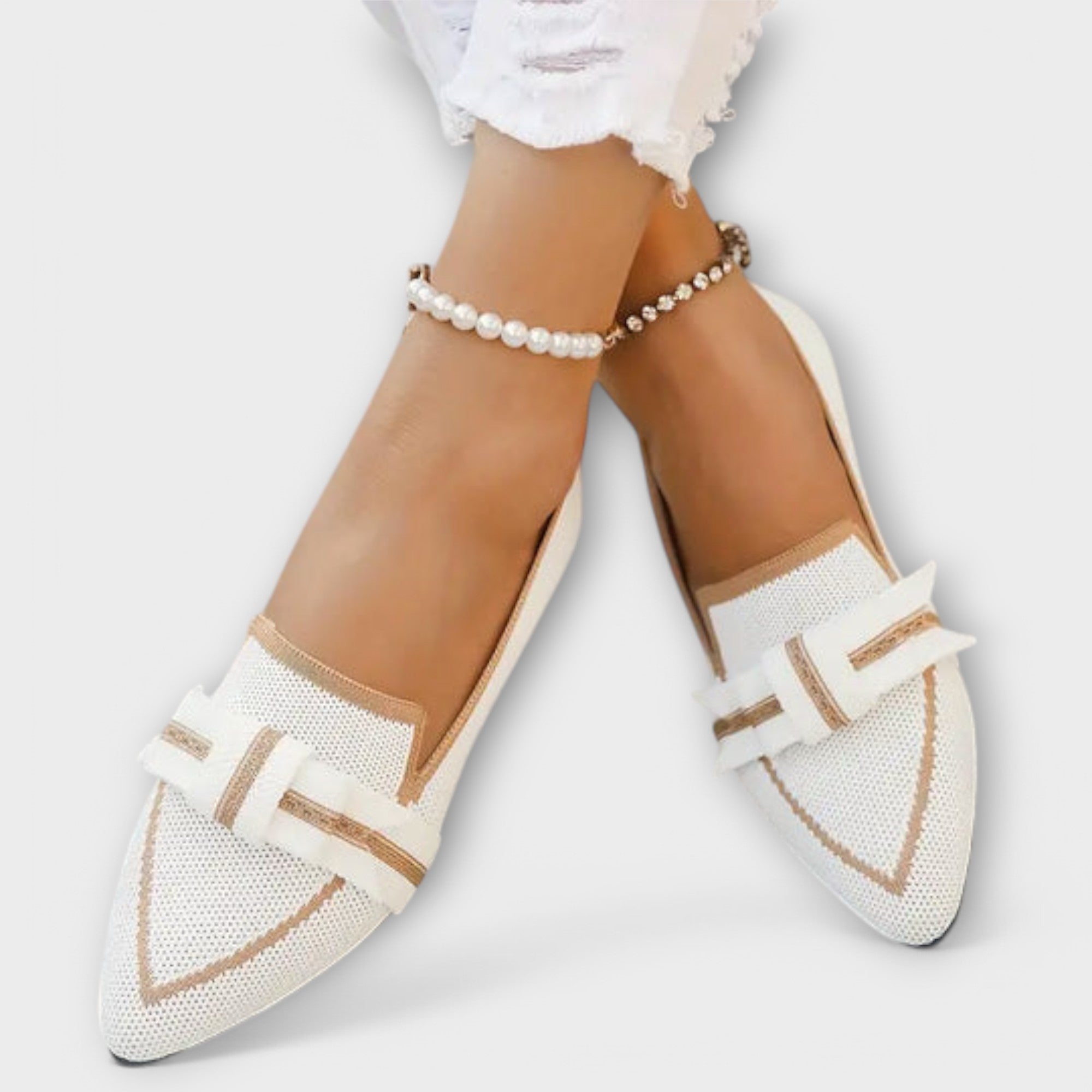 Flachi Women's Shoes with Knot Design