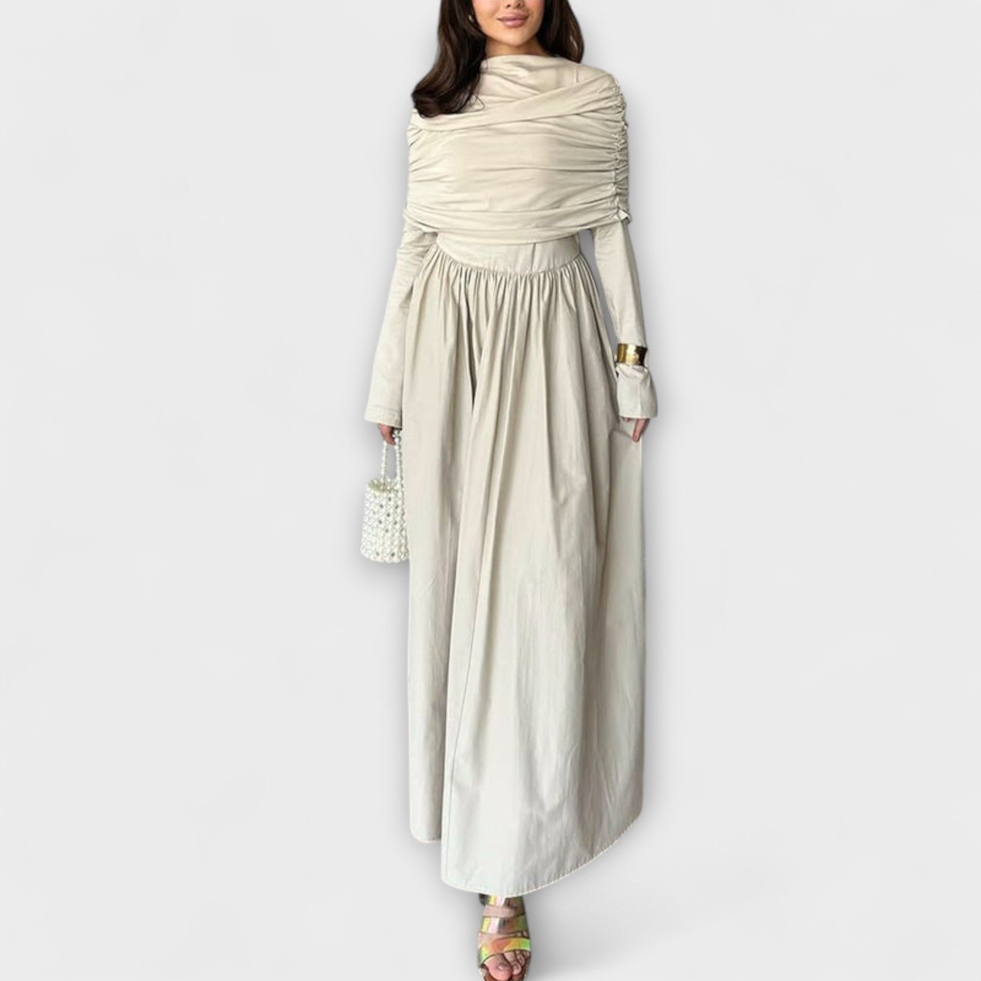Jessica - Casual Pleated Dress