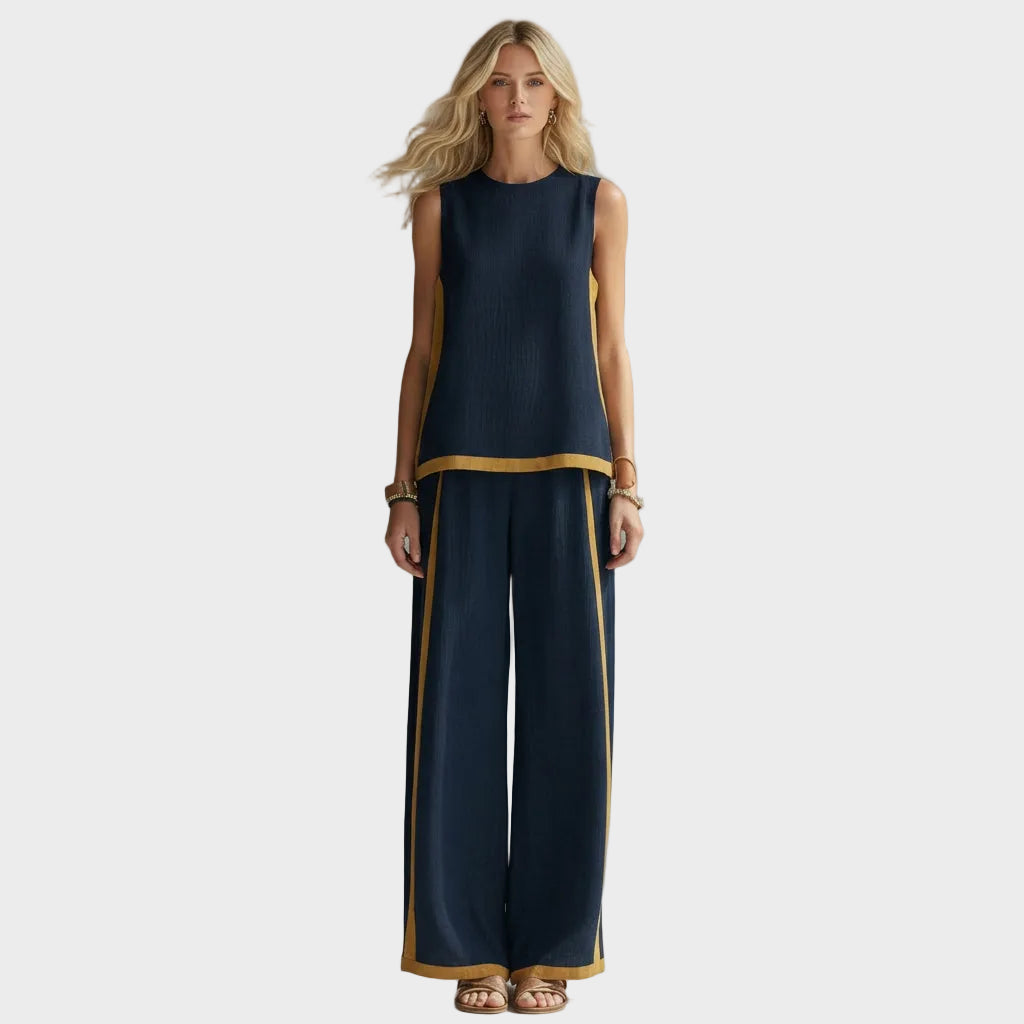 Teresa - Elegant Linen Clothing Set
