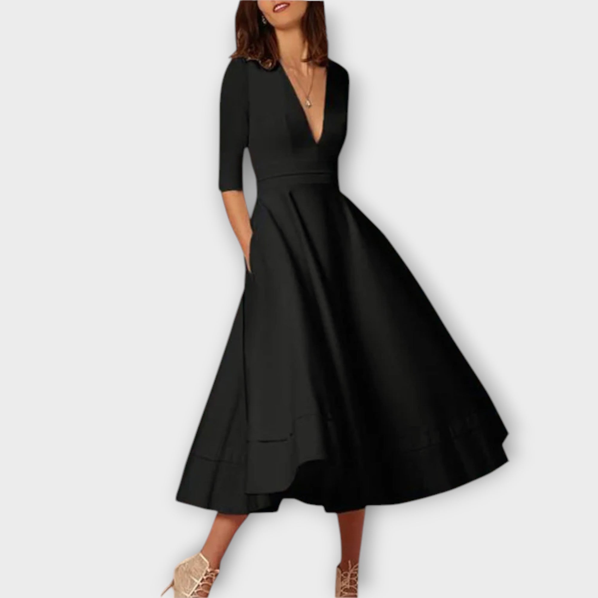 Annamaria - Vintage 60s A-Line Swing Dress