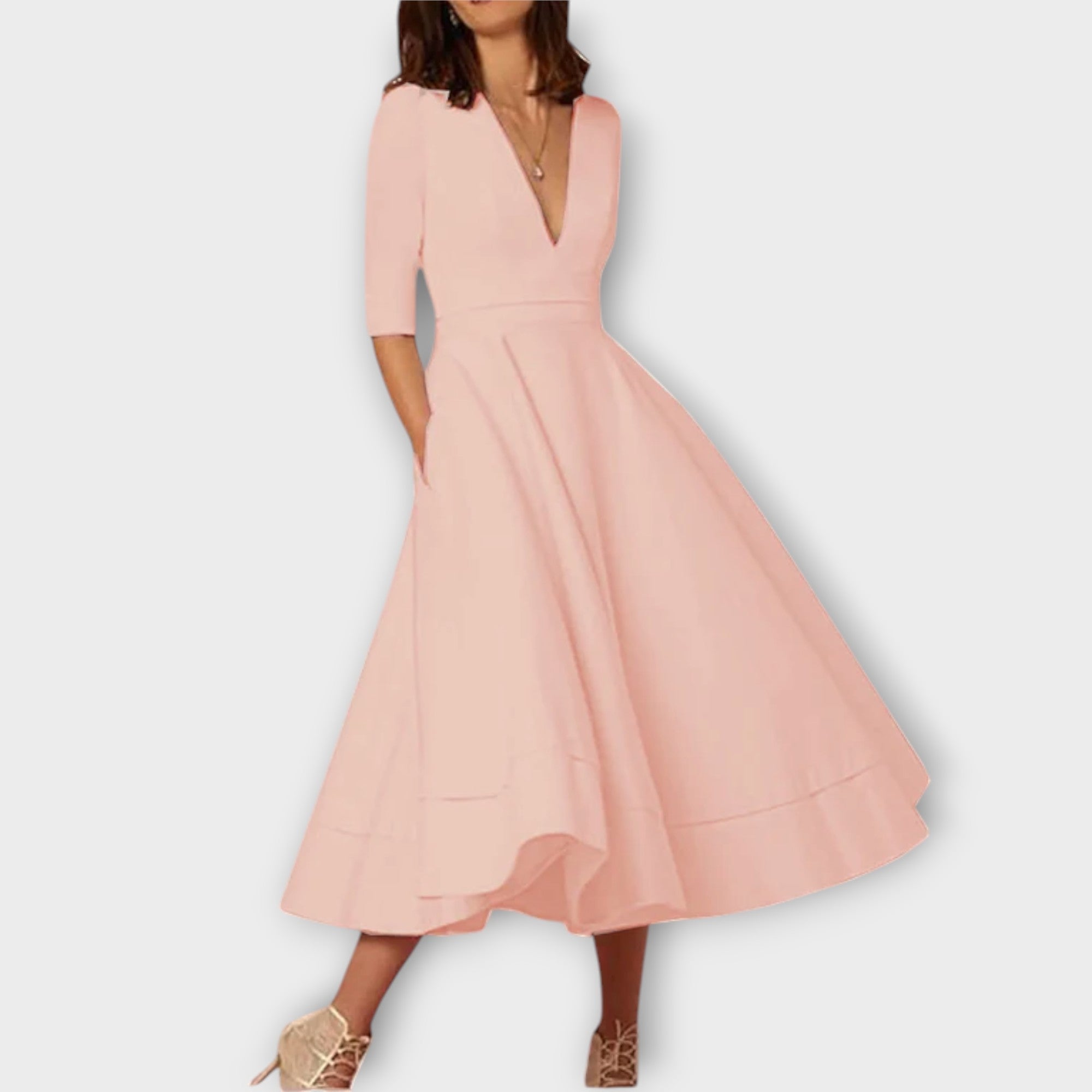 Annamaria - Vintage 60s A-Line Swing Dress