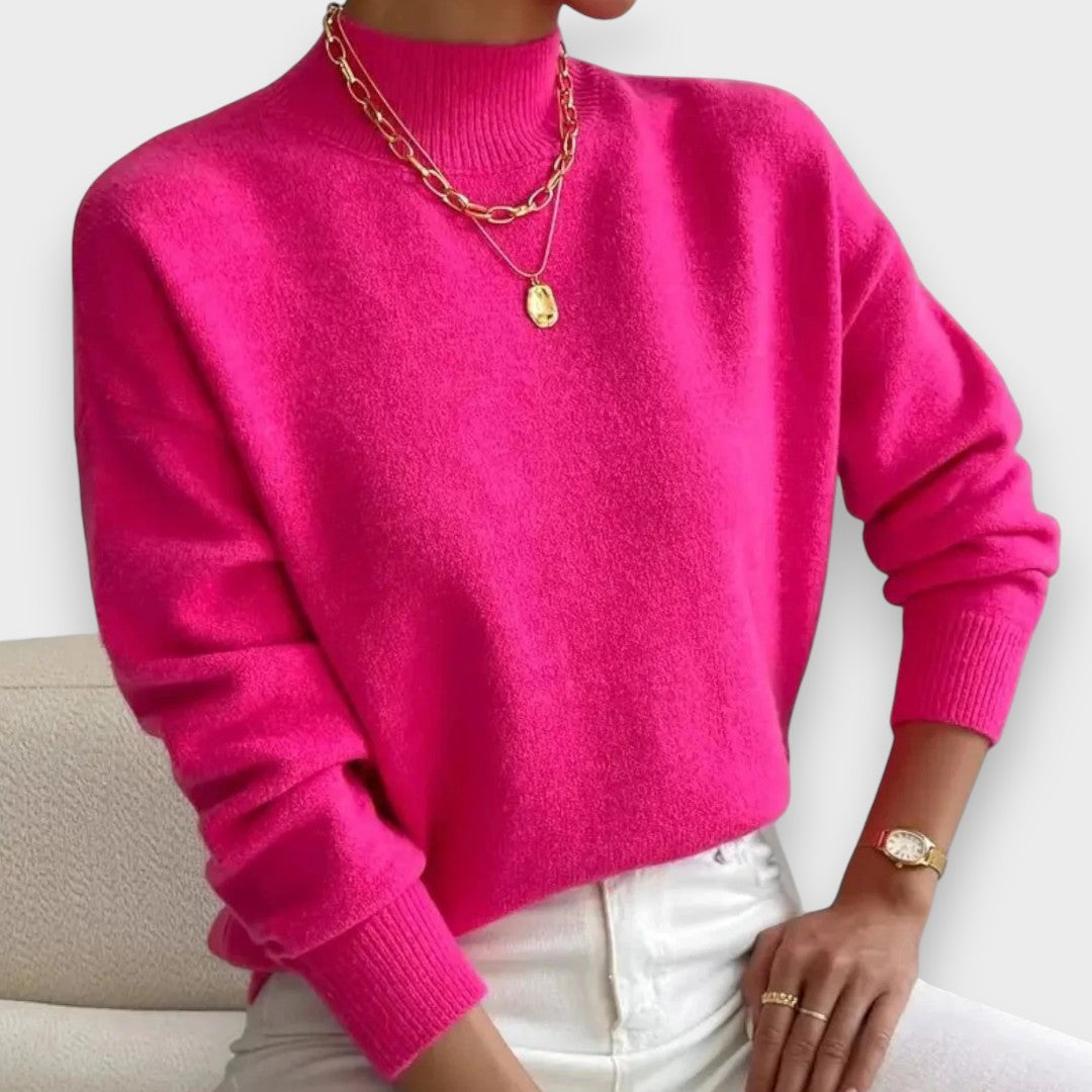 Erika | Elegant and Comfortable Roll Neck Jumper